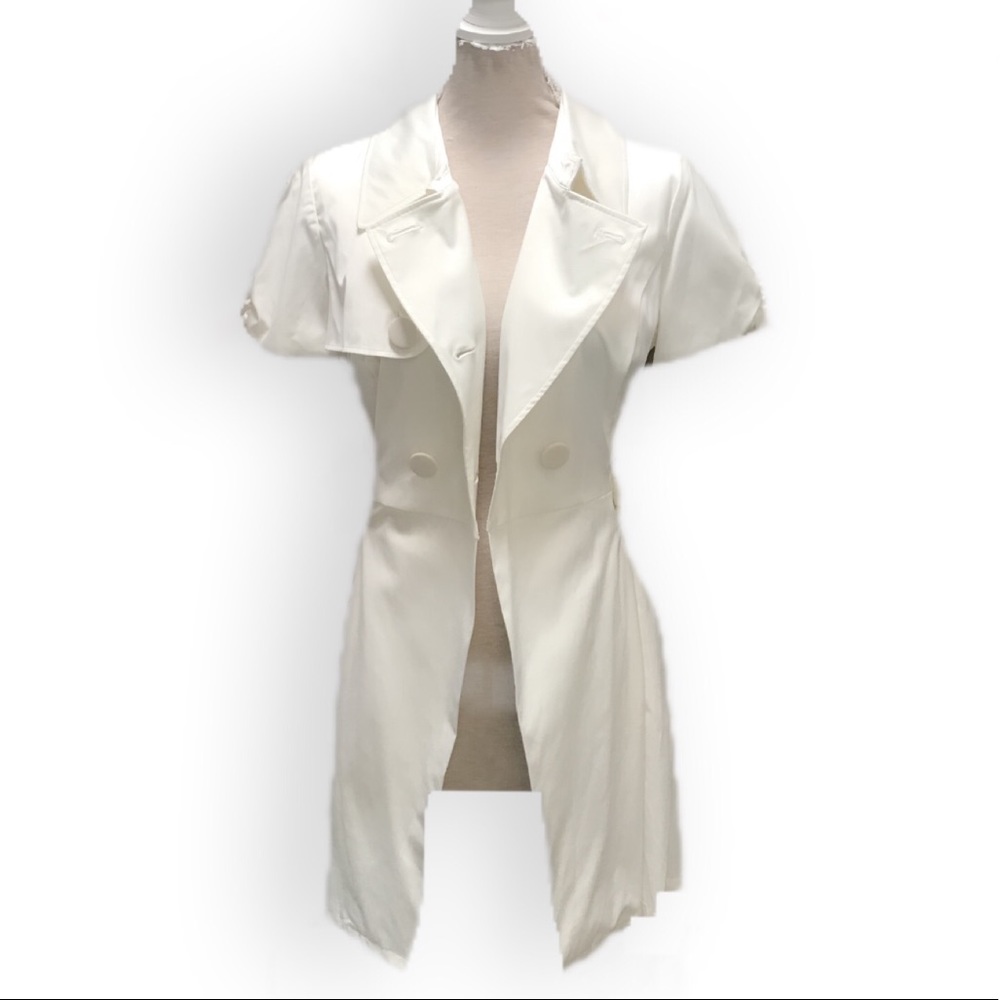 White pea Coat
